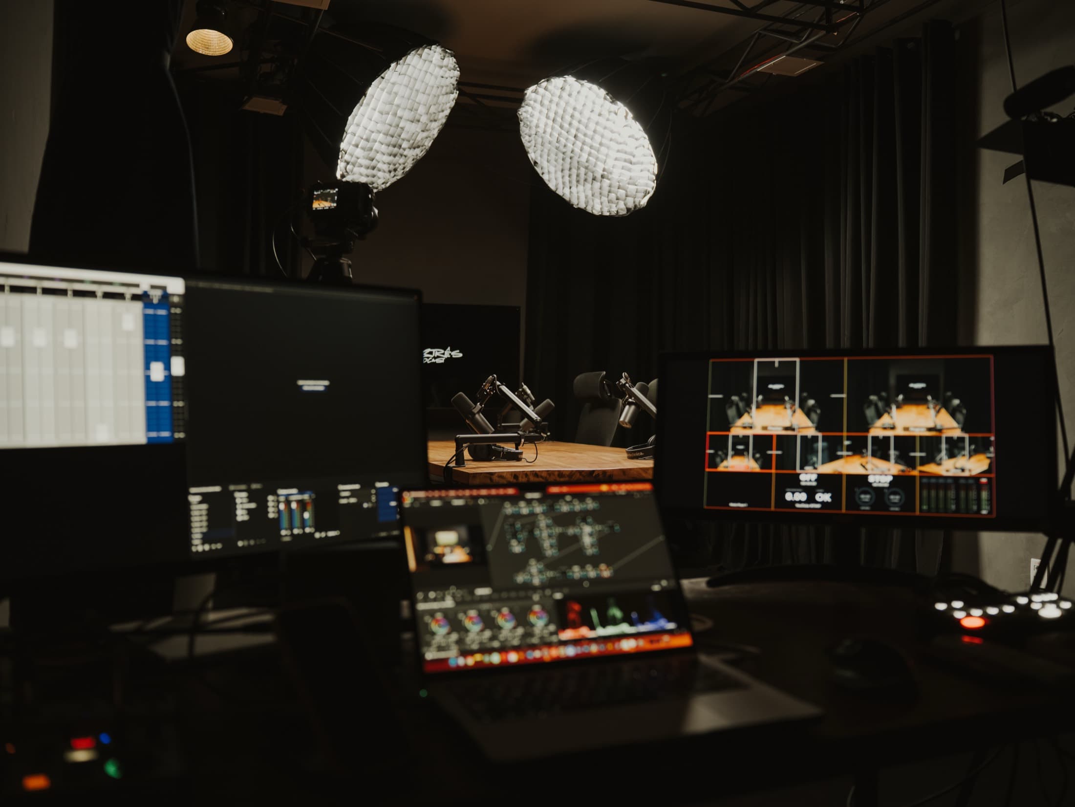 Estação de controle e edição